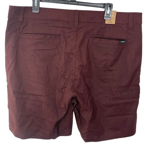 NWT Prana Men’s‎ Furrow Shorts in Cacao Size 40 inseam 8” 1970561 - Picture 3 of 6